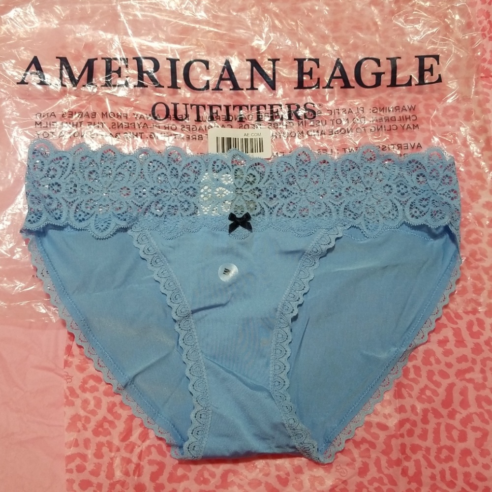 AE Aerie shine bikini panties